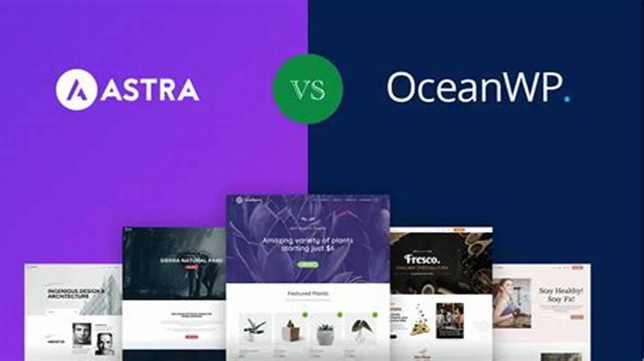 Astra vs OceanWP, Speed & Performance Review